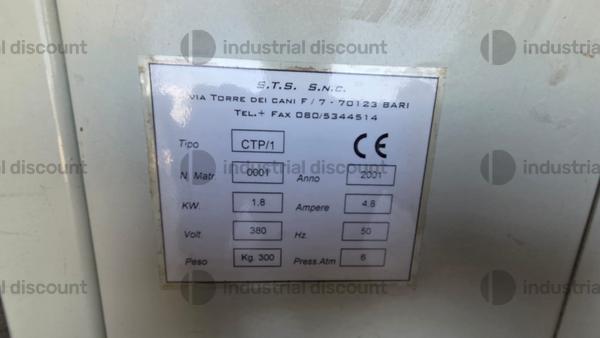 3#9701 Bucatrice a catena STS CTP1 in vendita - foto 3