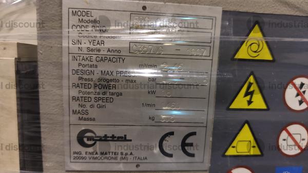 8#9701 Compressore Mattei ERC1018H in vendita - foto 2