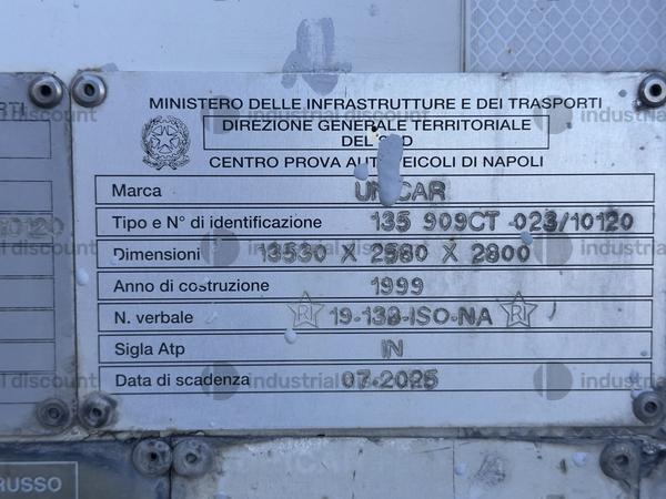 1#9703 Semirimorchio Unicar in vendita - foto 13