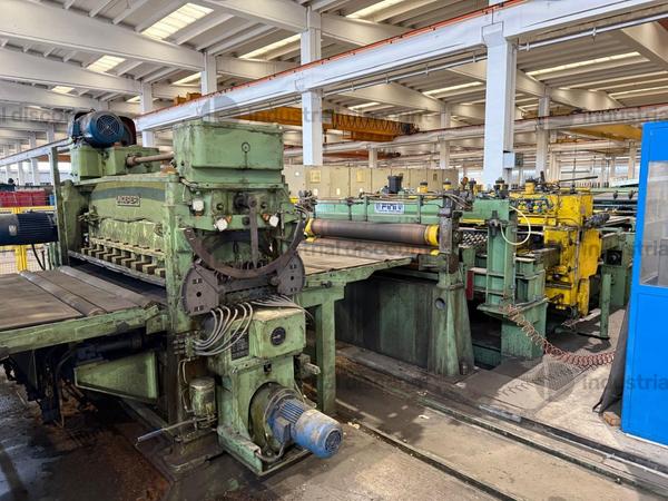 1#9706 Macchina spianatrice FIMI con linea coils laminati a freddo in vendita - foto 2