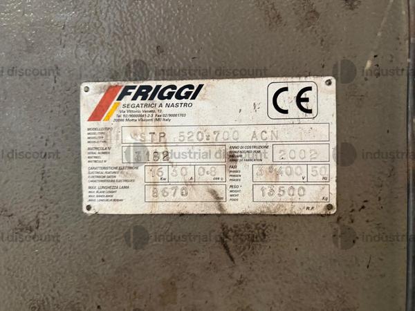 3#9706 Macchina taglio a misura FRIGGI mod. STP 520x700 ACN C3000 in vendita - foto 6