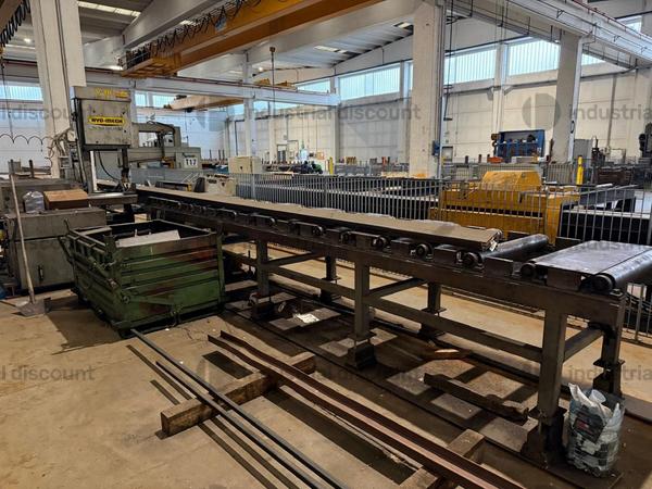 5#9706 Carrelli elevatori, segatrice a nastro e isola di pesatura in vendita - foto 2