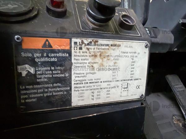 5#9706 Carrelli elevatori, segatrice a nastro e isola di pesatura in vendita - foto 22