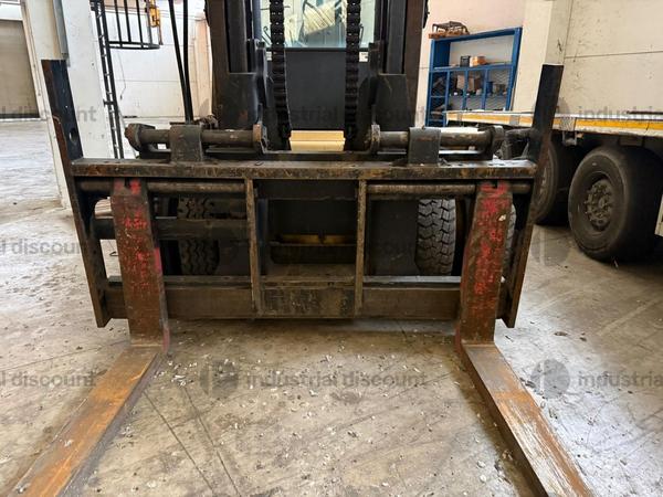 5#9706 Carrelli elevatori, segatrice a nastro e isola di pesatura in vendita - foto 24