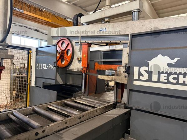 7#9706 Macchina segatrice a nastro ISTECH mod. POWER 651 XL - PRO in vendita - foto 4