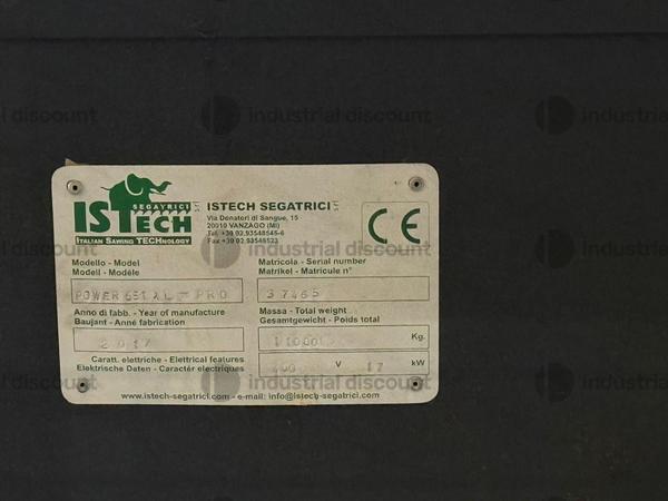 7#9706 Macchina segatrice a nastro ISTECH mod. POWER 651 XL - PRO in vendita - foto 5