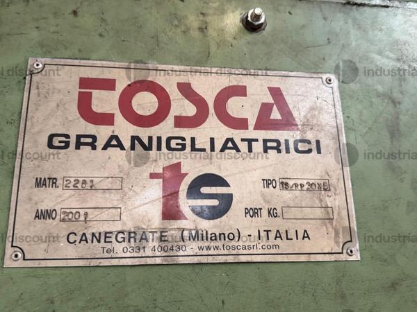 9#9706 Macchina granigliatura TOSCA mod. TS/RP 30x5 in vendita - foto 8