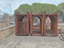 Ponteggio puntelli cavalletti assi container - Lotto 2 (Asta 9747)