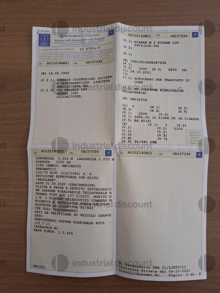 3#9747 Autocarro Nissan in vendita - foto 10