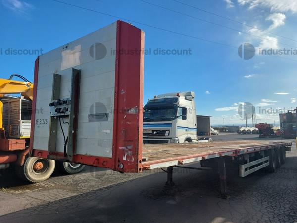 37#9751 Semirimorchio Industrie Rimorchi Verona a quattro assi in vendita - foto 4