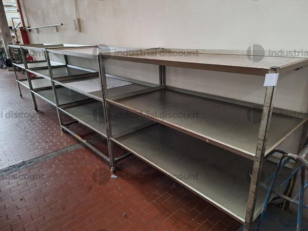 40#9770 Scaffalature, tavoli, carrelli in vendita - foto 17