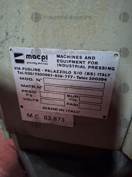 502#9770 Piano da stiro Macpi in vendita - foto 8