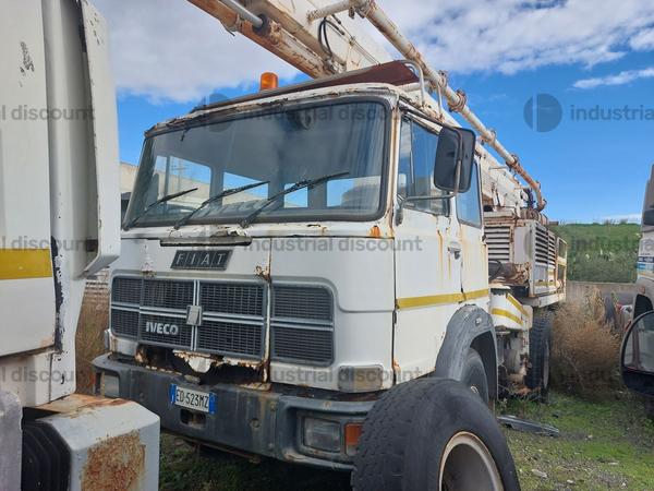 1#9804 Autocarro Fiat con pompa per calcestruzzo in vendita - foto 1