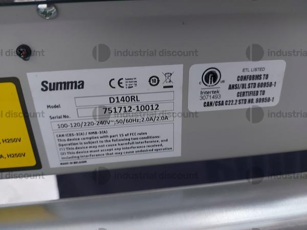 5#9805 Plotter e Taglierina Summa in vendita - foto 6