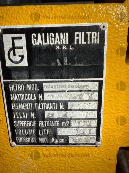 19#9806 Sistema di filtraggio e brillantaggio olio Galigani in vendita - foto 6