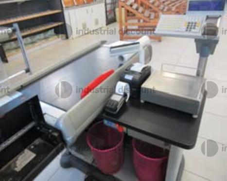 12#9809 Banco cassa e scaffalatura in vendita - foto 1