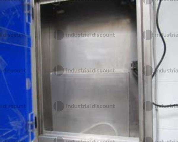 17#9809 Banco in acciaio inox e sterilizzatore per coltelli in vendita - foto 3