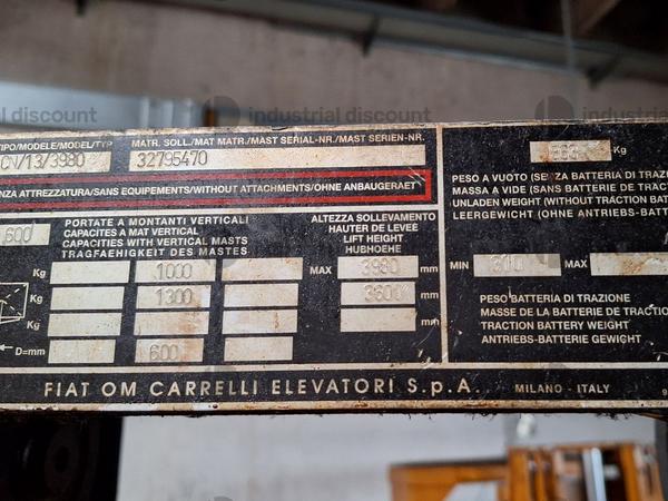 1#9818 Macchinari e attrezzature per lavorazioni metalliche e carrelli elevatori in vendita - foto 55