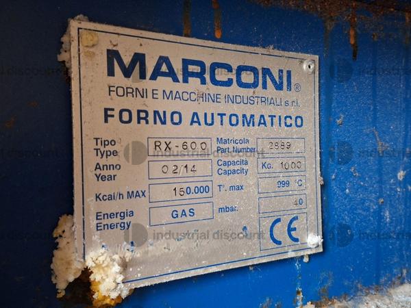 3#9818 Forno industriale per fusione alluminio Marconi in vendita - foto 2