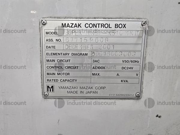1#9822 Taglio laser Mazak Super turbo x510 MKI in vendita - foto 2