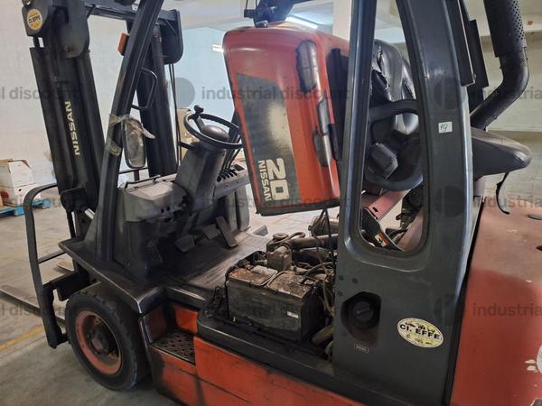 12#9825 Carrello elevatore Nissan in vendita - foto 5