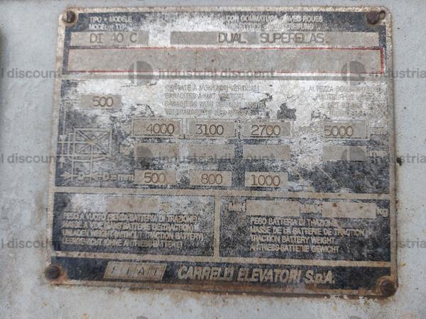 1#9841 Carrello elevatore  Fiat in vendita - foto 6