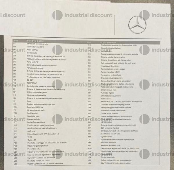 1#9847 Autovettura Mercedes Classe A 180 in vendita - foto 6