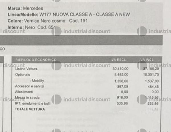 1#9847 Autovettura Mercedes Classe A 180 in vendita - foto 7