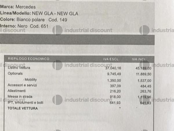 2#9847 Autovettura Mercedes GLA 200 in vendita - foto 7