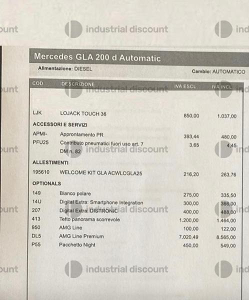 2#9847 Autovettura Mercedes GLA 200 in vendita - foto 8