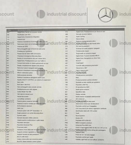 3#9847 Autovettura Mercedes GLA 200 in vendita - foto 6