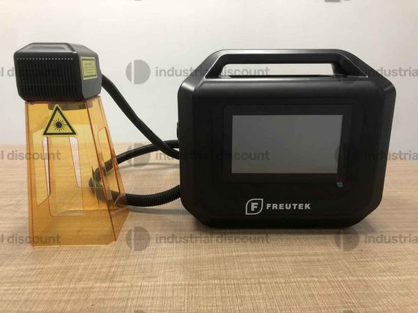 12#9851 FREUTEK LMM0020 Marcatrice laser fibra portatile 20 W con batteria in vendita - foto 3