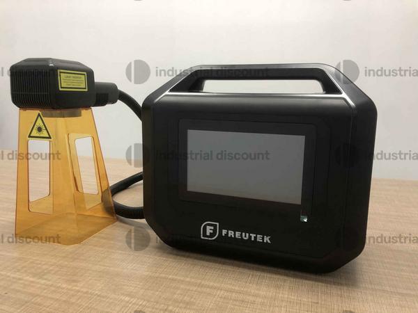 12#9851 FREUTEK LMM0020 Marcatrice laser fibra portatile 20 W con batteria in vendita - foto 6