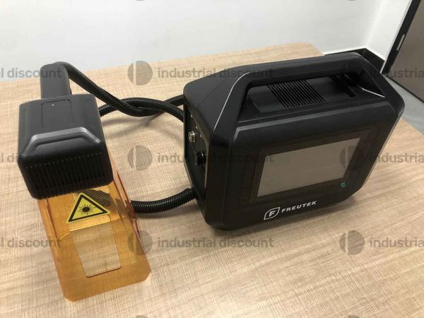 12#9851 FREUTEK LMM0020 Marcatrice laser fibra portatile 20 W con batteria in vendita - foto 10