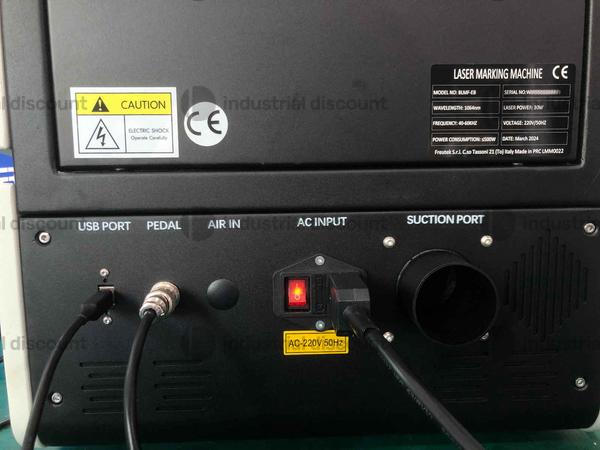 24#9851 FREUTEK LMM0022 Marcatrice laser fibra 30 W in vendita - foto 7