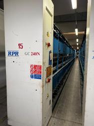 Macchinari per torcitura Magazzino Filati arredo carrelli elevatori e gru a bandiera - Lotto 0 (Asta 9855)