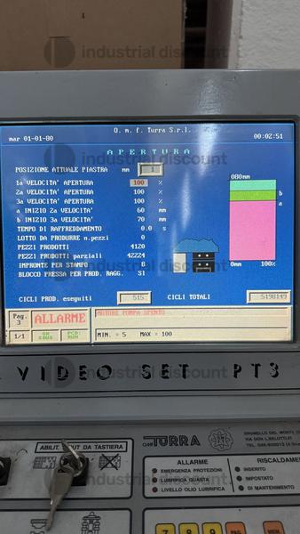 2#9856 Pressa Turra Cigno 30/20 ad iniezione verticale in vendita - foto 15
