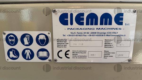 4#9856 Inscatolatrice Ciemme FM1101 in vendita - foto 2