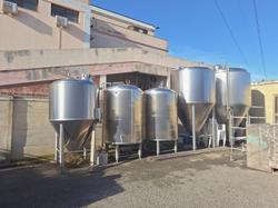 Serbatoio in acciaio inox per lavorazione della birra - Lotto 1 (Asta 9860)