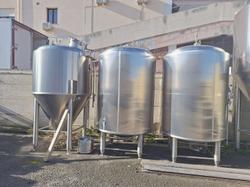 Serbatoio in acciaio inox per lavorazione della birra - Lotto 3 (Asta 9860)