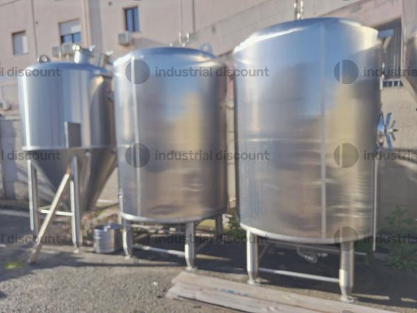 3#9860 Serbatoio in acciaio inox per lavorazione della birra in vendita - foto 3