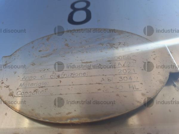 4#9860 Serbatoio in acciaio inox per alimenti in vendita - foto 4