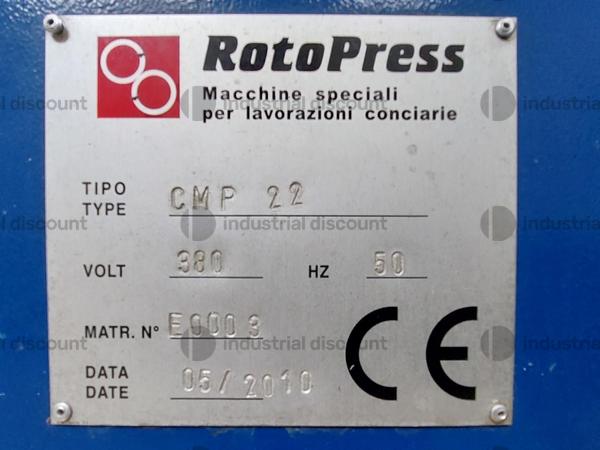 10#9875 Pressa rotativa Rotopress in vendita - foto 5