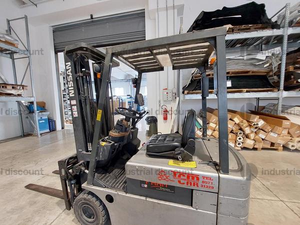 12#9875 Carrello sollevatore elettrico NISSAN in vendita - foto 7