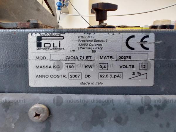 13#9875 Lavapavimenti, Spazzatrice,Transpallet elettrico in vendita - foto 6