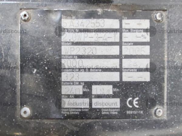 13#9875 Lavapavimenti, Spazzatrice,Transpallet elettrico in vendita - foto 10