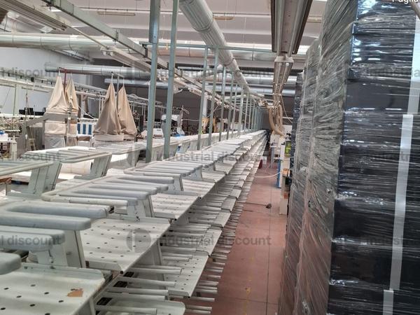 4#9883 Manovia di montaggio calzature in vendita - foto 6