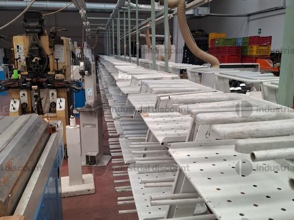 4#9883 Manovia di montaggio calzature in vendita - foto 7