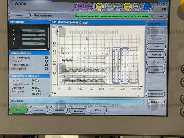 1#9888 Taglio Laser Bystronic Bystar 4400 in vendita - foto 36