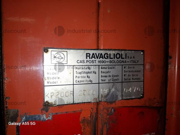 2#9895 Ponti sollevatore a 2 colonne Ravaglioli in vendita - foto 4